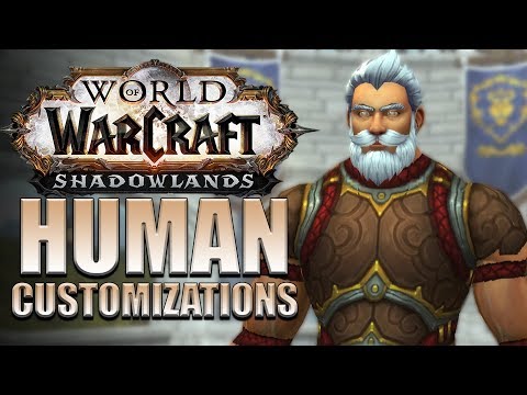 NEW Human Customization Options | Shadowlands Alpha