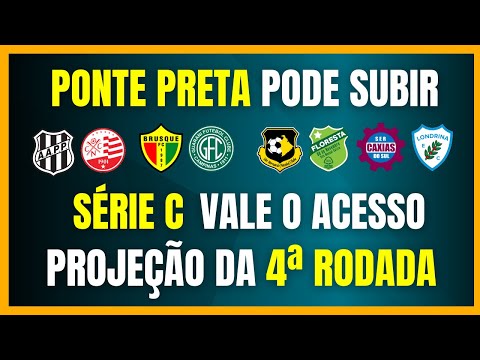 SERIES C | PONTE PRETA CAN GO UP THIS SATURDAY | 4TH ROUND PROJECTION | WILL THERE BE A WINNER IN...