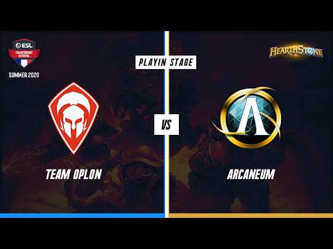 TEAM OPLON VS ARCANEUM - PLAYIN STAGE - ESL ECN SUMMER 2020