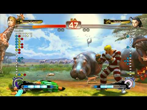 SSF4 AE: Sasaki (Cody) vs FUCU T2 (Rose) - Ranked Match (720p HD)