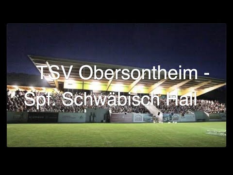 Landesliga 1 Saison 2021/2022: TSV Obersontheim - Sportfreunde Schwäbisch Hall