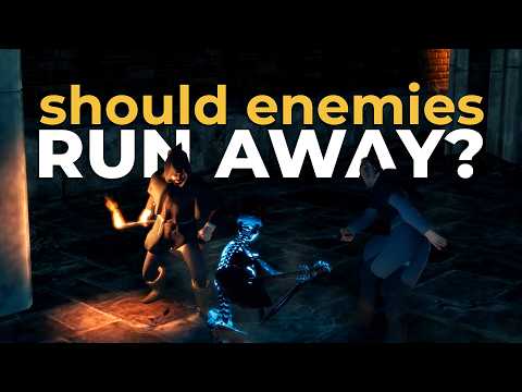 What Happens When an Enemy Tries to Flee