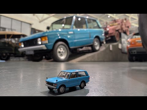 Building the First Range Rover - YVB 153H - 1/43 Heller Scale model kit