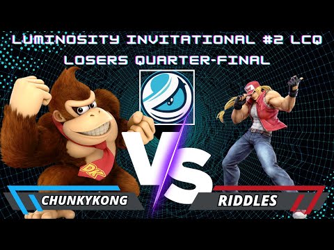 ChunkyKong (Donkey Kong) Vs. Riddles (Terry) | LG Invitational #2 LCQ | Loser Quarter-Final | SSBU