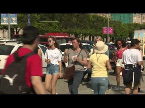 Nästan 30 grader i östra Småland under lördagen - Nyheterna (TV4)