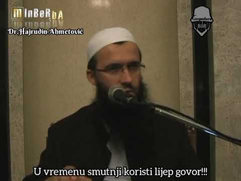 U vremenu smutnji koristi lijep govor!!!