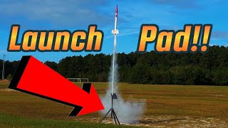 I built my own rocket launch pad!