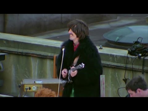 Dig A Pony - George's Isolated Guitar - The Beatles | Rooftop Concert