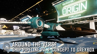 Star Citizen: Around the Verse - Ship Pipeline Pt. 1: Concept to Greybox