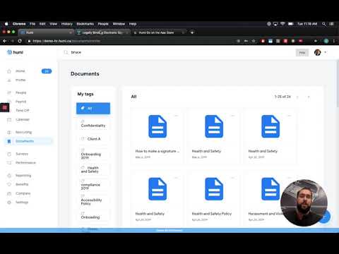 Humi video/presentation/materials