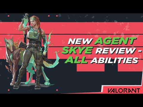 VALORANT | Skye new agent all abilities and how they work explained!