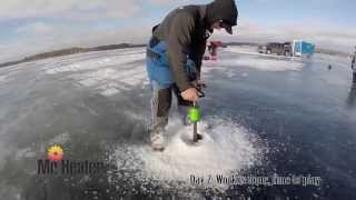 preview picture of video 'Mr. Heater at Brainerd Ice Fishing Extravaganza'