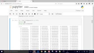 Plots in Python with Numpy and Matplotlib