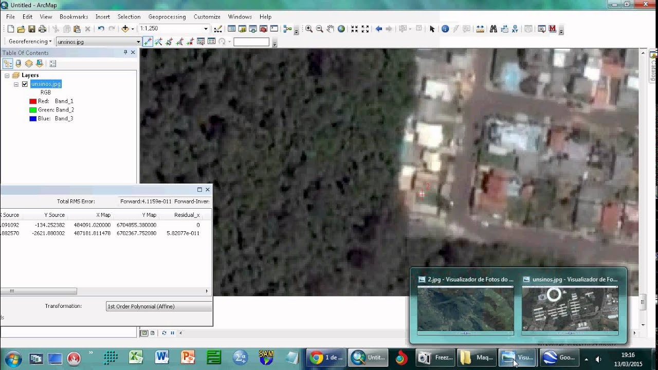 Vídeo Aula 5 - Georreferenciamento da Imagem do Google Earth
