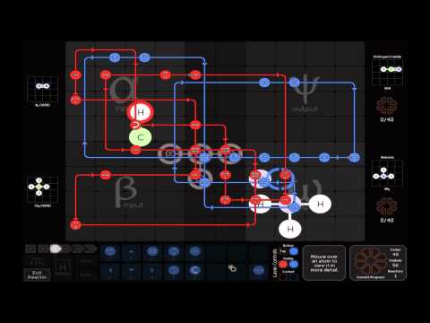 SpaceChem Challenge: In-Place Swap (1 reactor)