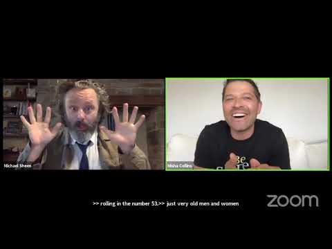 #SuperGood Live with Michael Sheen & Misha Collins