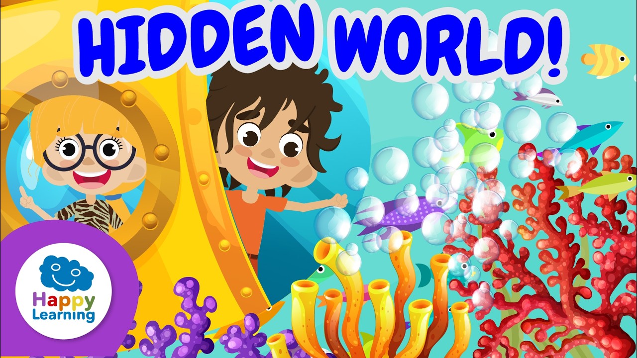 🐙🌊 Secrets of Marine Life and Oceans | Educational Videos for Children | @HappyLearningEN