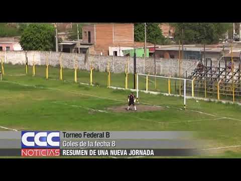 Torneo Federal B  Goles de la fecha 8