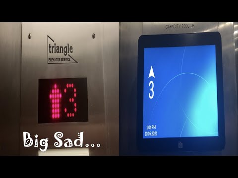 722. Otis GEN2 Mod Traction Elevators at 1330 St. Mary's Office Building - Raleigh, NC