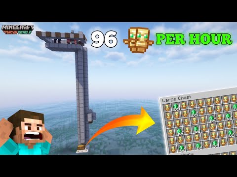 Minecraft Best Raid Farm 1.21.8 (Easy And Fast)!!