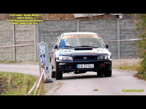 Czoch Jakub / Bieniek Mateusz -Subaru Impreza- KJS XXI Międzygminny Rajd Mielecki 15-09-2024