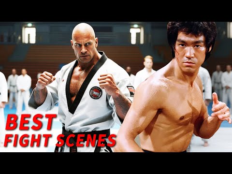 💥👊Bruce Lee's Jeet Kune Do: The Moment of Power Explosion（4K）| Fight Scenes