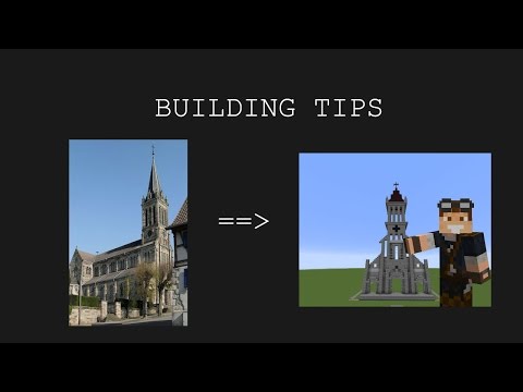 Laquearius - Construction followed by a church on minecraft (building tips) #2