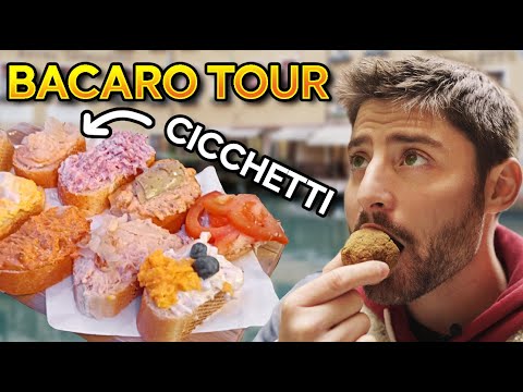 APERITIVI di NOTTE?? - BACARO TOUR a VENEZIA