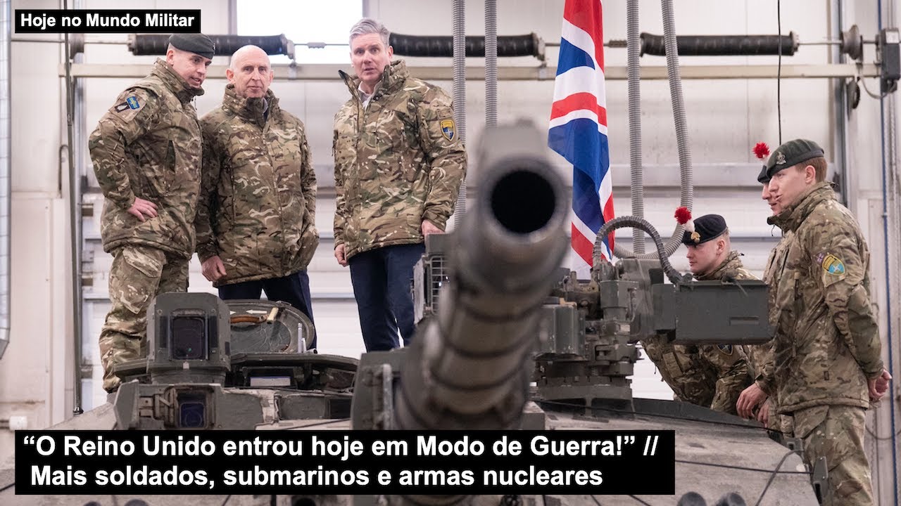 More soldiers, submarines and nuclear weapons - “The UK has entered War Mode today!”