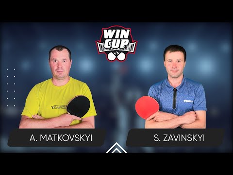 21:15 Andrii Matkovskyi - Serhii Zavinskyi West 6 WIN CUP 22.02.2024 | TABLE TENNIS WINCUP
