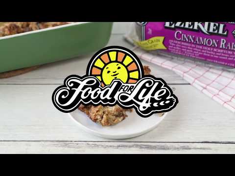 Cinnamon Raisin Bread Pudding | Food For Life