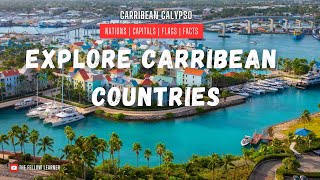Caribbean Countries Demystified! | Names, Flags and Capitals #facts #carribeans  #CaribbeanExplained