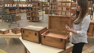Custom Keepsake Box - Relic Wood