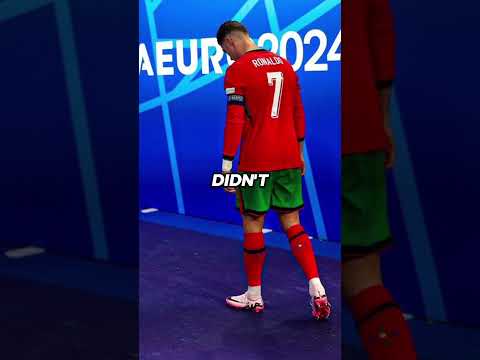 CRISTIANO RONALDO WAS ELIMINATED FROM EURO 2024 😭