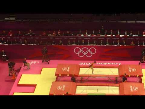He Wenna Trampoline Final London 2012