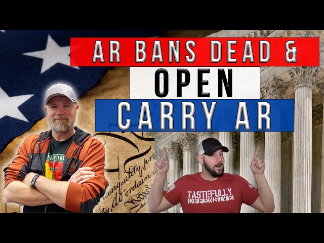 NYT opinion piece throws towel in on AR Bans and Man with AR at bus stop causes controversy...