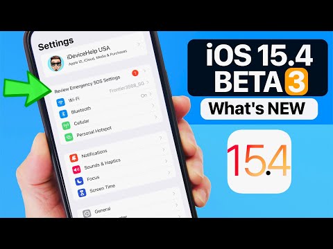 iOS 15.4 Beta 3 New Features & Changes!
