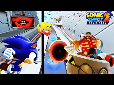 Sonic Dash 2: Sonic Boom - #New Event - Eggman Scramble - Sonic VS Boss Eggman : GAMEPLAY