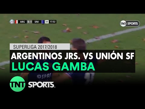 Lucas Gamba (0-1) Argentinos Jrs. vs Unión SF | Fecha 22 - Superliga Argentina 2017/2018