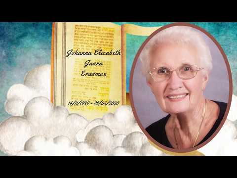 Dankseggingsdiens: Janna Erasmus