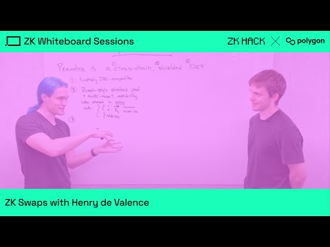 ZK Whiteboard Sessions – Module Eleven: ZK Swaps with Henry de Valence