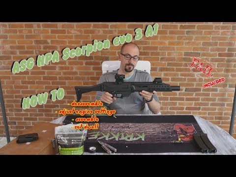 ASG HPA scorpion evo 3 A1 HOW TO