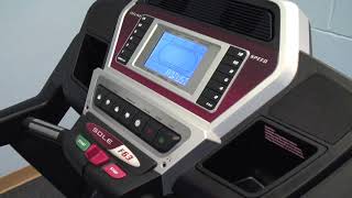 Sole Treadmills   LS Error Calibration