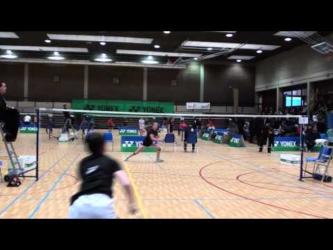 Chpts Belgique U15 2014 SD demi finale Pondant vs Lassaux