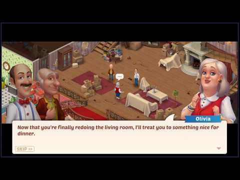 Homescapes Gameplay Story Playthrough Day 18 🏠 (Living Room 1) | SKILLGAMING ✔️