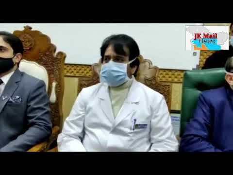 Director of Sher-i-Kashmir Institute of Medical Sciences(SKIMS) Dr A G Ahanger Press Conference