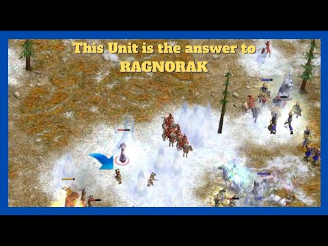 Ragnorak?!?!? | 1v1 Oranos vs Odin #aom #ageofempires