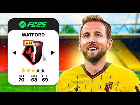 I Rebuilt Watford using Free Agents ONLY!