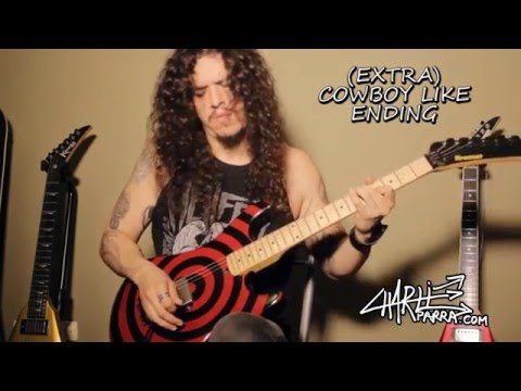 Charlie Parra - 10 guitar techniques in GLAM METAL / HARD ROCK in one solo!!!