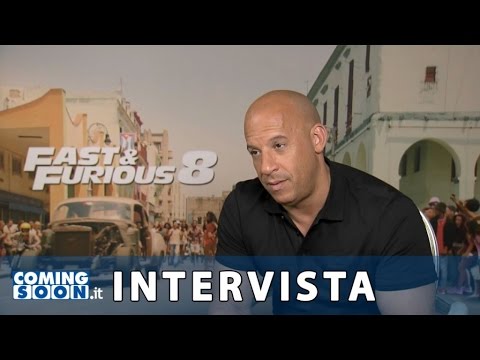 Fast and furious 8 intervista esclusiva di coming soon a vin diesel